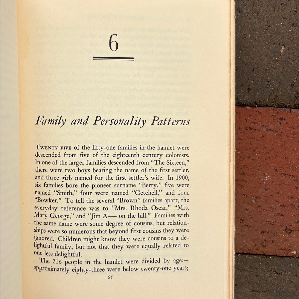 1957 A Maine Hamlet Beliefs Customs New England Sociological Patterns Tradition - Picture 2 of 11